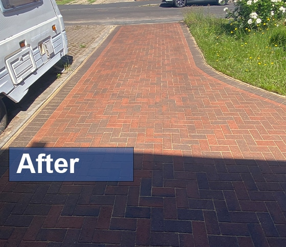Driveway clean After